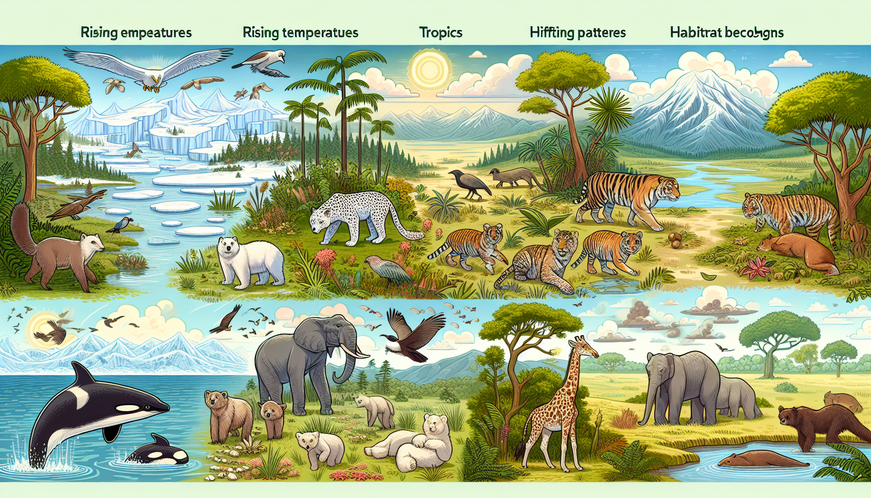 The Relationship Between Climate Change And Wildlife