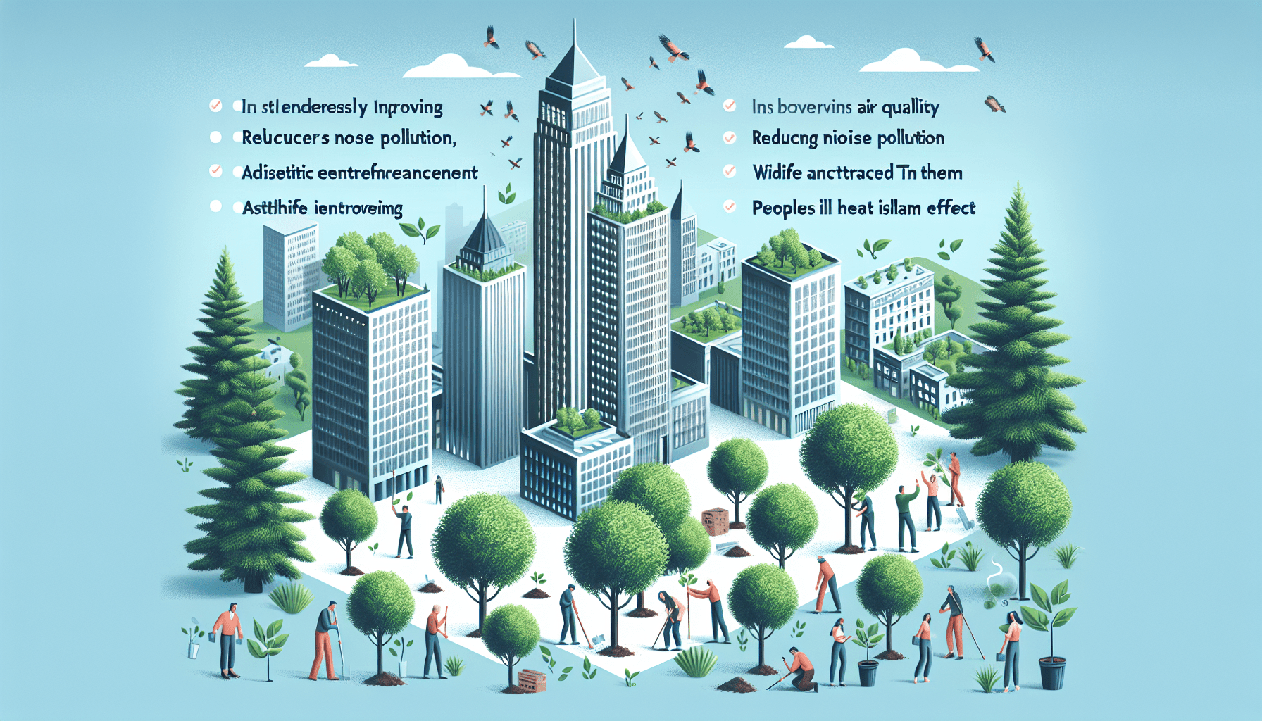 The Benefits Of Urban Tree Planting - Zen Green