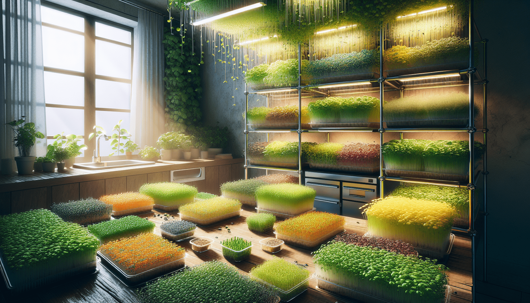 the power of microgreens growing food in small spaces