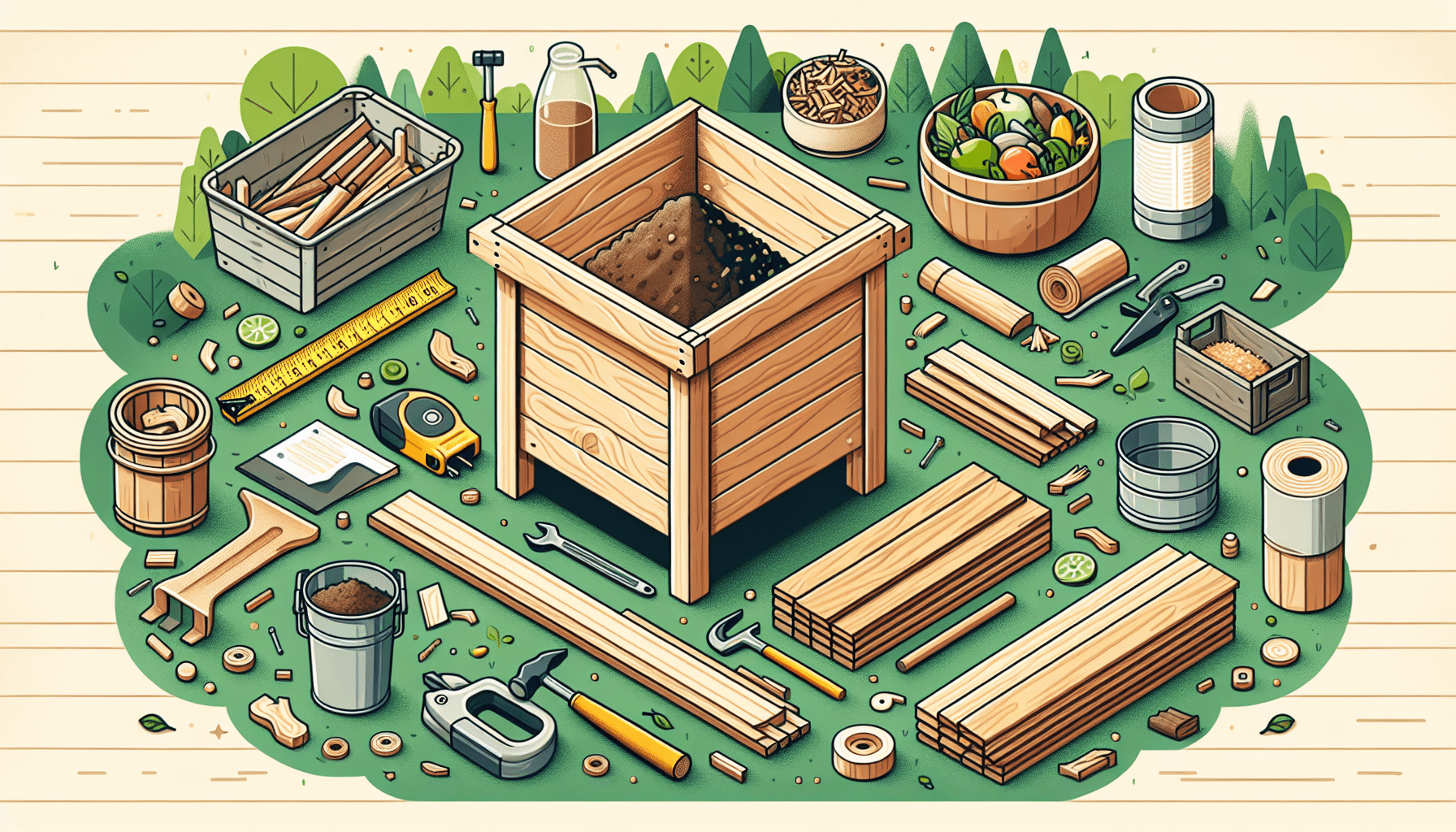 How To Build A DIY Compost Bin: A Step-by-Step Guide