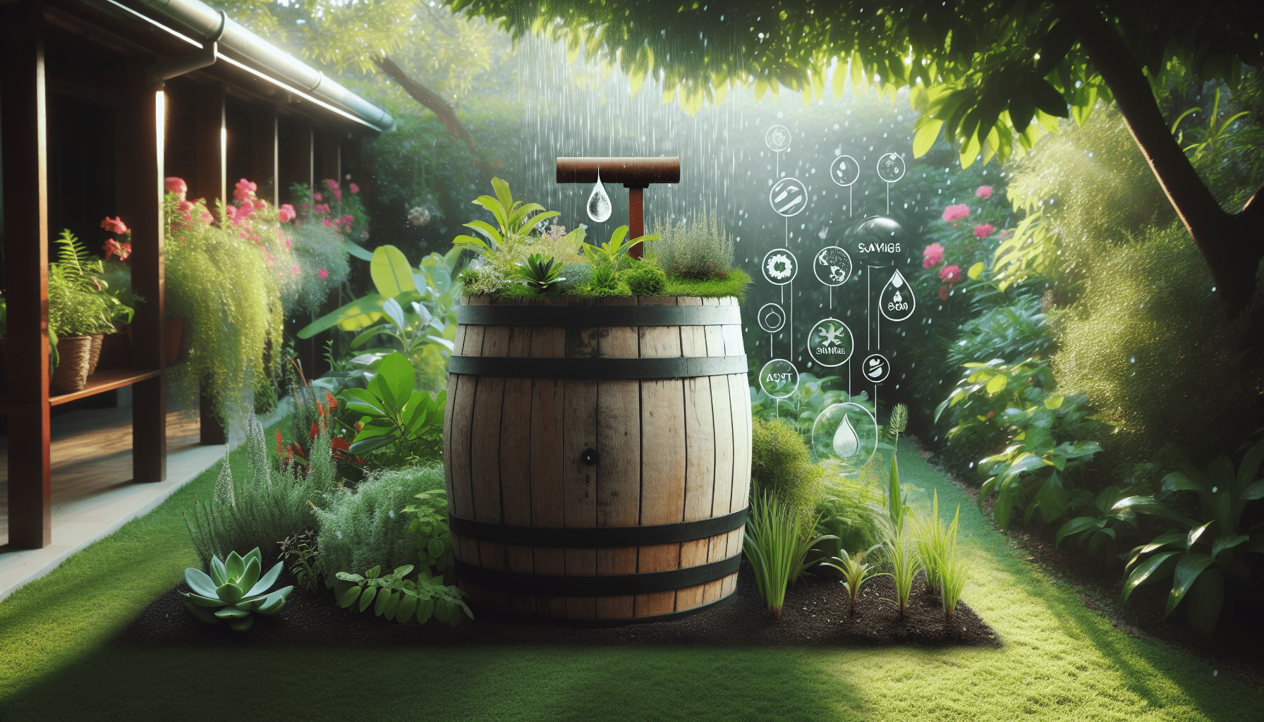 The Benefits Of Using Rain Barrels In Your Garden