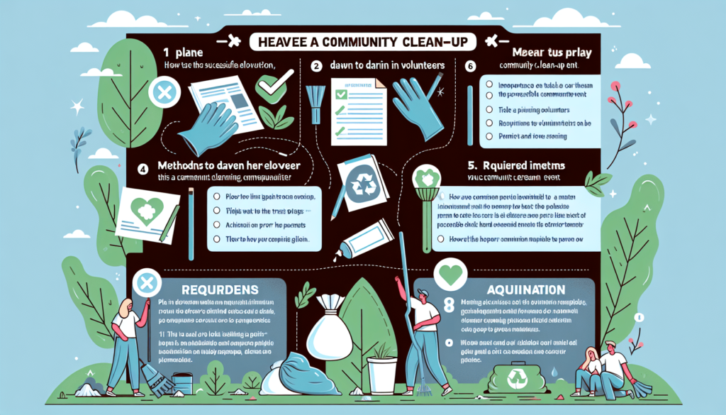 How To Organize A Community Clean-Up Event